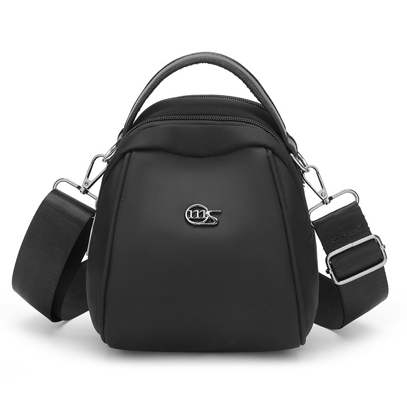 Waterproof Nylon Cloth Crossbody for Women 2025 New Simple Casual Double Layer Large Capacity Shoulder Shell Bag ddmymoon