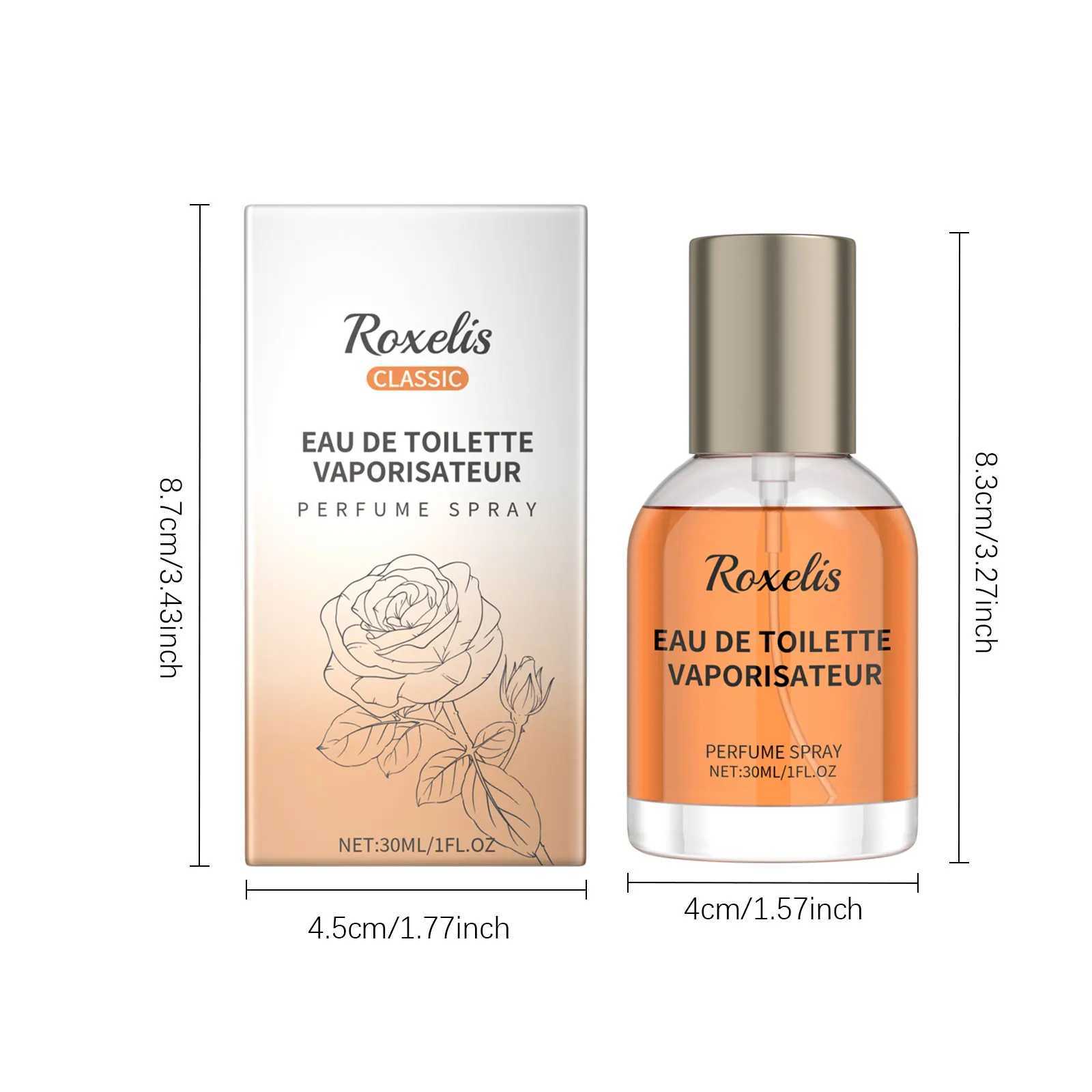 Roxelis 30ml Amber Cologne Perfume Charming Scent Long Lasting Fresh Fragrance Pheromone Flirt Romantic Dating Glamour Perfume XJ250811