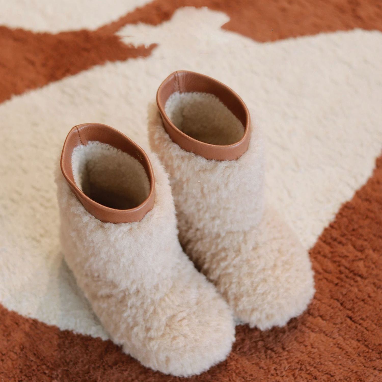 Winter Toddler Snow Boots Fashion Composite Wool Warm Lambs Wool Baby Girls Boys Fashion Boots Cutefeet Kids Winter shoes Boots Sizes 22 - 32 C0355