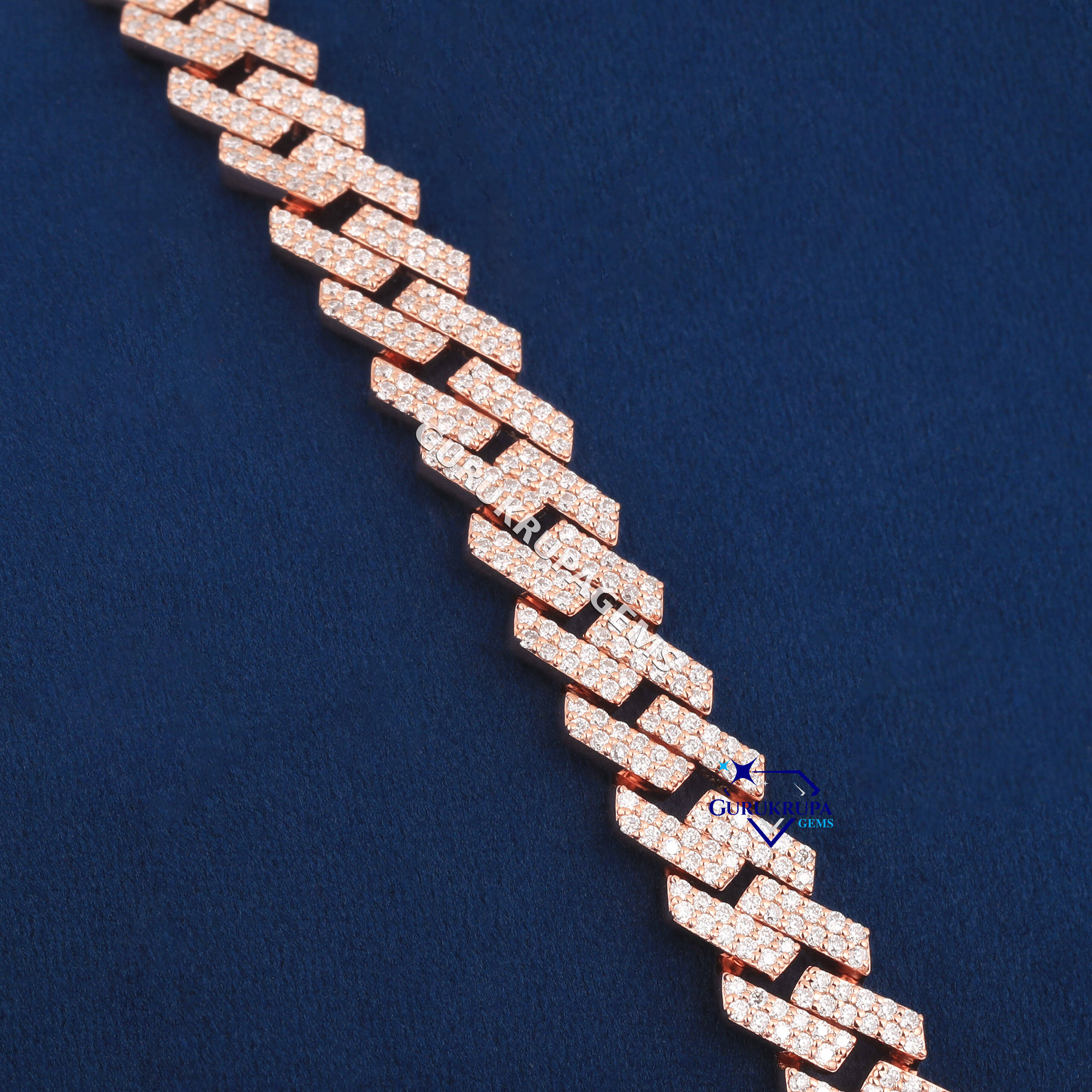 Timeless Glow Moissanite Diamond Chain Perfect Blend of Sophistication and Street Style Crafted Precision in 925 Sterling Silver