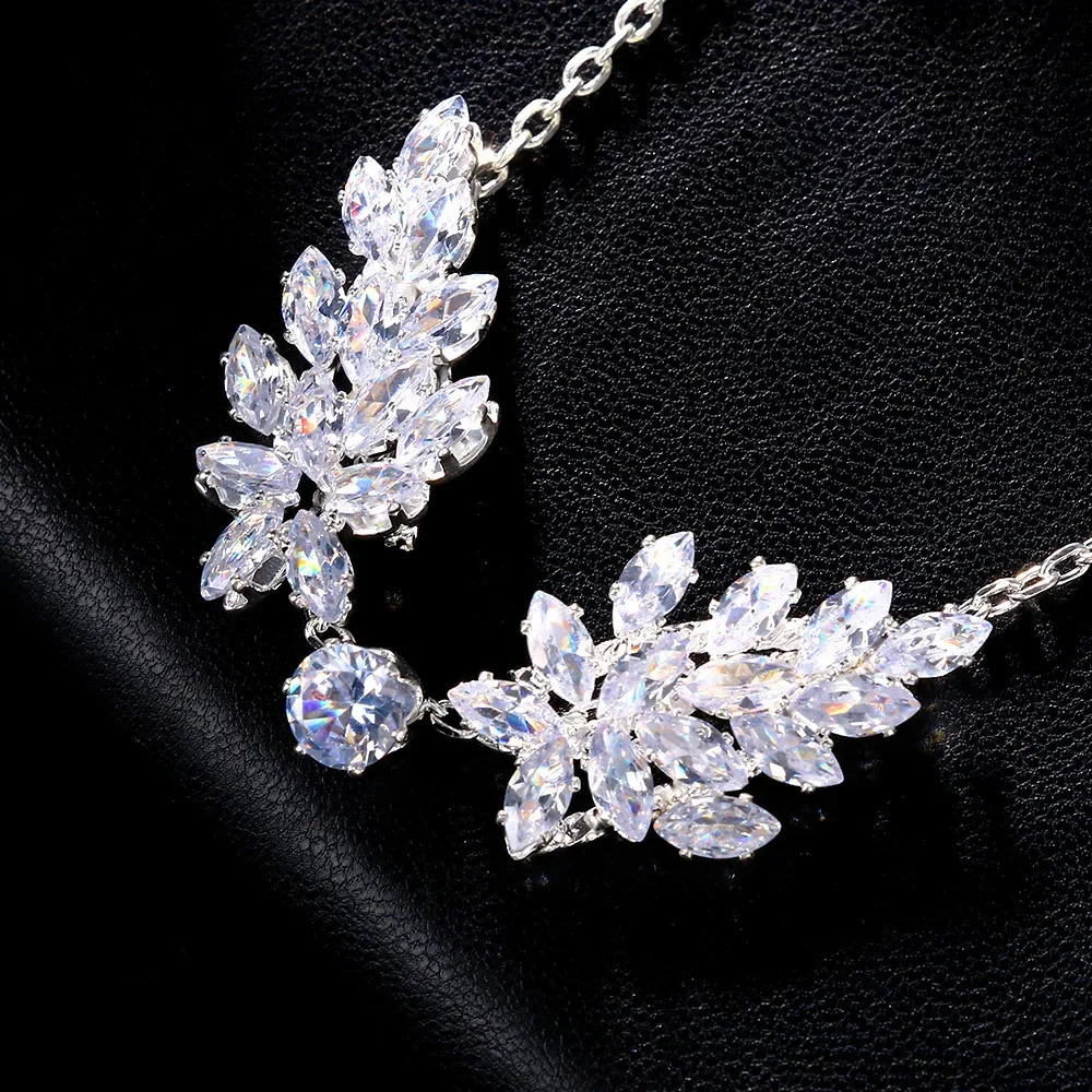 Fashion Leaf Zircon Forehead Chain Headpiece Wedding Accessories Bridal Hairband Simple Boho Head Indian Jewelry Gift 250804
