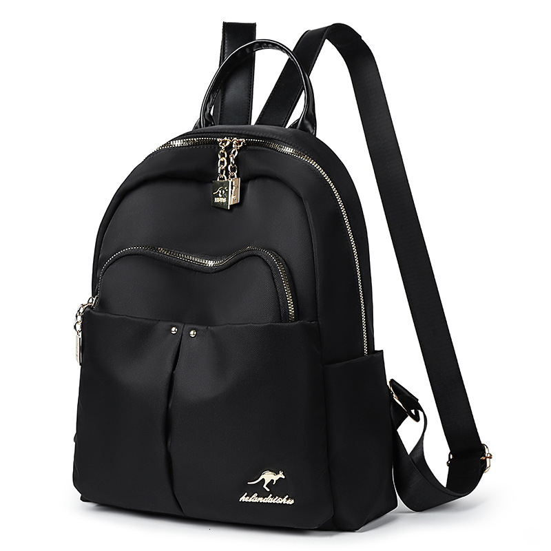 Lightweight Oxford Cloth for Women 2025 New Casual Travel Large Capacity Backpack Simple Commuter School Bag ddmymoon