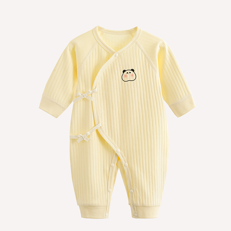 comfortable lightweight infant clothing cloud fabric one piece with sleeves