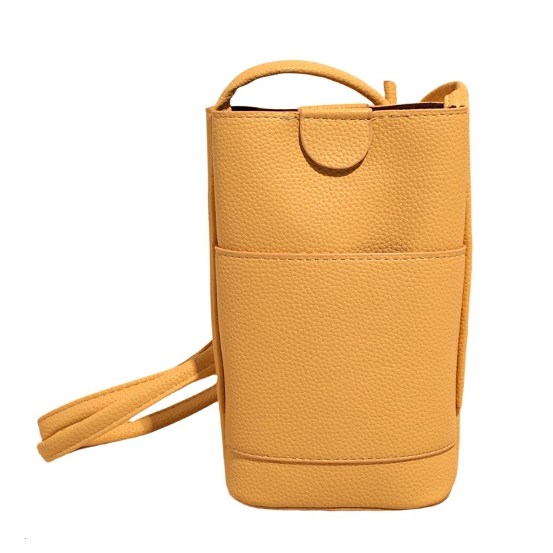 High-Quality Phone for Women 2025 Summer New Trend Lychee Texture Lipstick Niche Simple Crossbody Bag ddmymoon