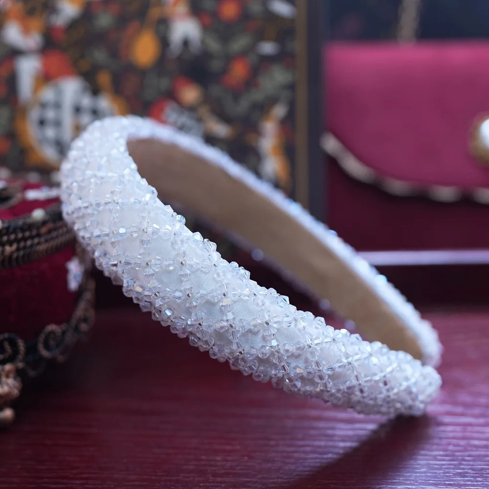 Sponge headband for women with five colors fashion hair accessories womens headbands pearl hair band for girls hair hoop woman 250805