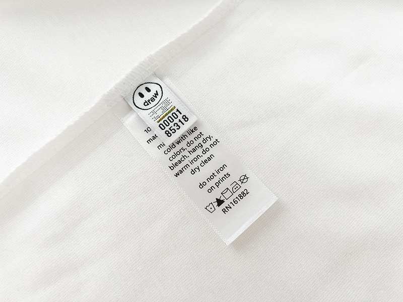 Drew House Designer luxury T shirt men's and women's T-Shirts Little love flame palm print