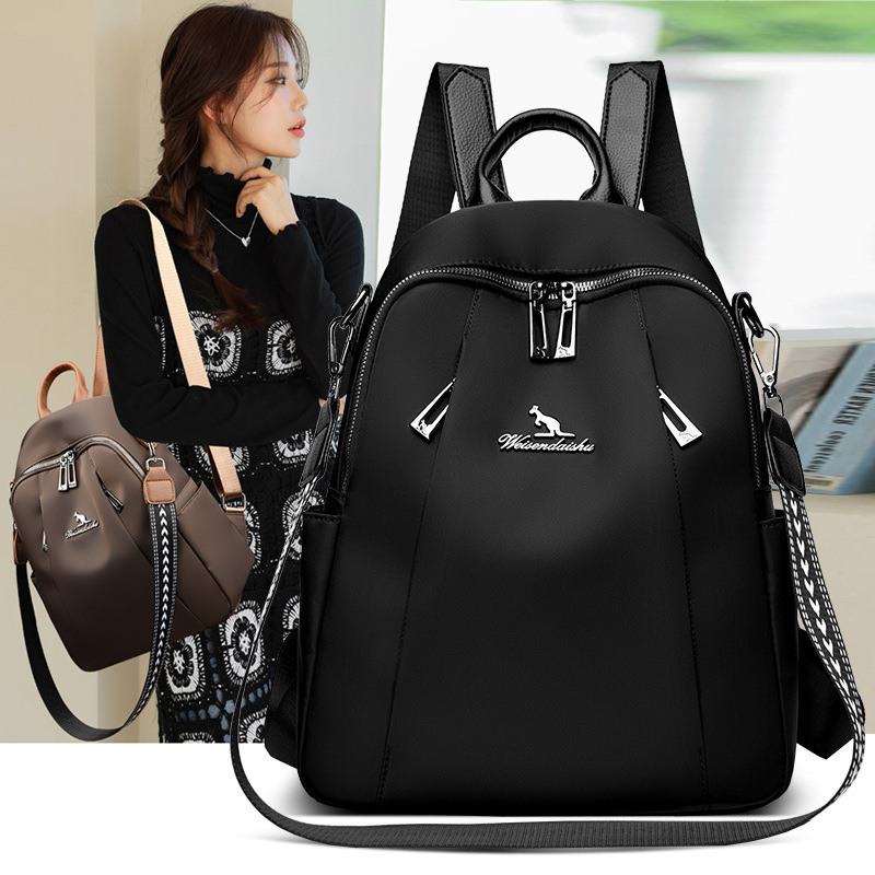 Multifunctional Women's New Waterproof Oxford Cloth Large Capacity Backpack Korean Fashion Student School Bag ddmymoon