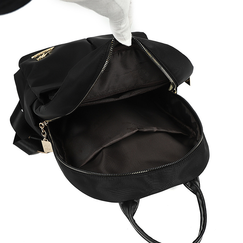 Lightweight Oxford Cloth for Women 2025 New Casual Travel Large Capacity Backpack Simple Commuter School Bag ddmymoon