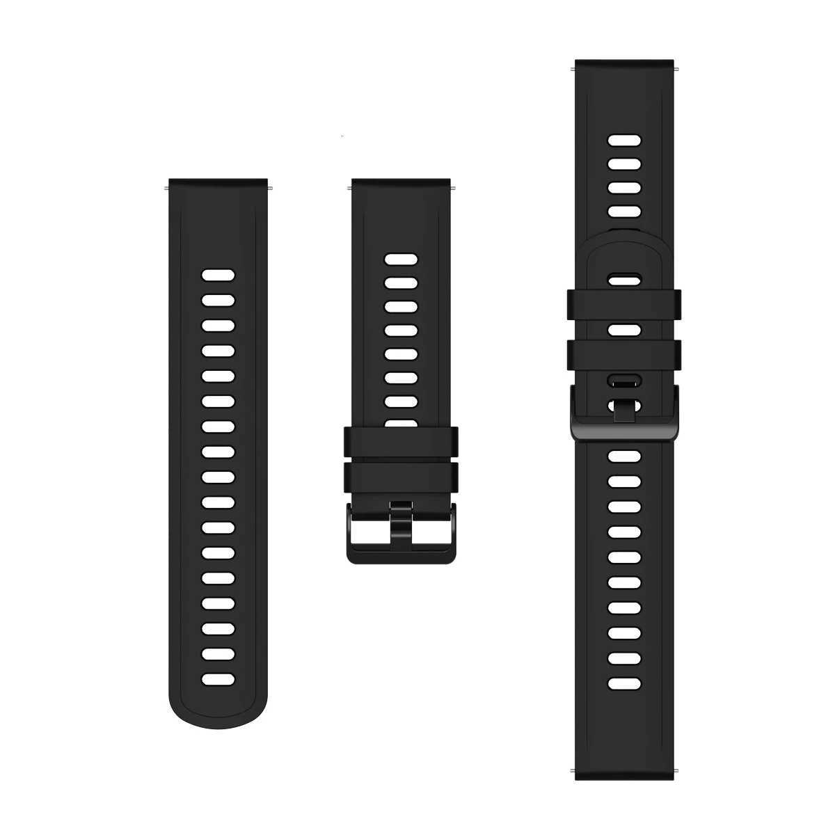 22mm Silicone Watch Strap For Xiaomi Mi Watch Color 2 Sports Watchband For Xiaomi Watch S1 Active/Mi Watch Color Sports Strap W250811