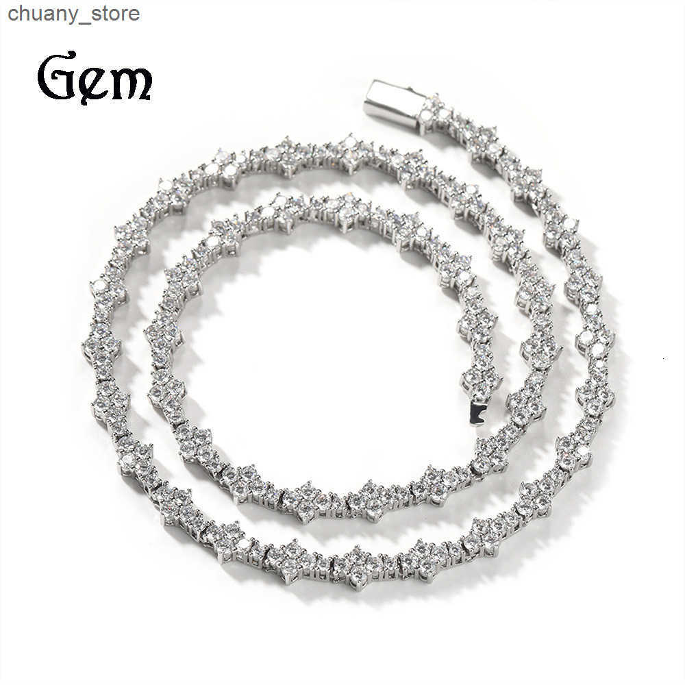 Wholesale GRA Certified Fine Jewelry 925 Silver Tennis Chain Round Cut VVS Moissanite Diamond Tennis For Women L250811