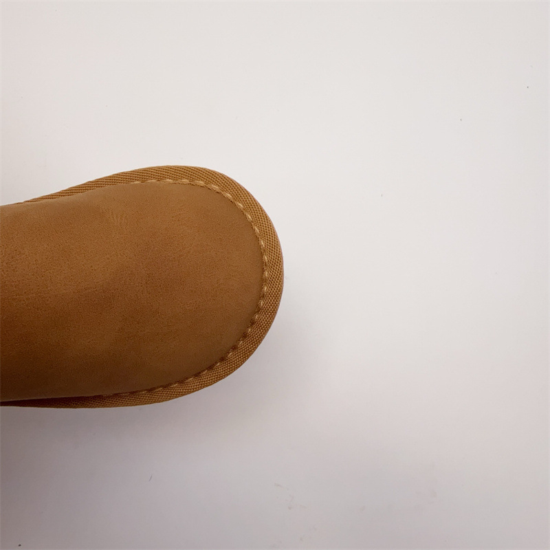 Free shipping designer Boots Winter childrens casual short boots fashionable students thick snow boots childrens shoes