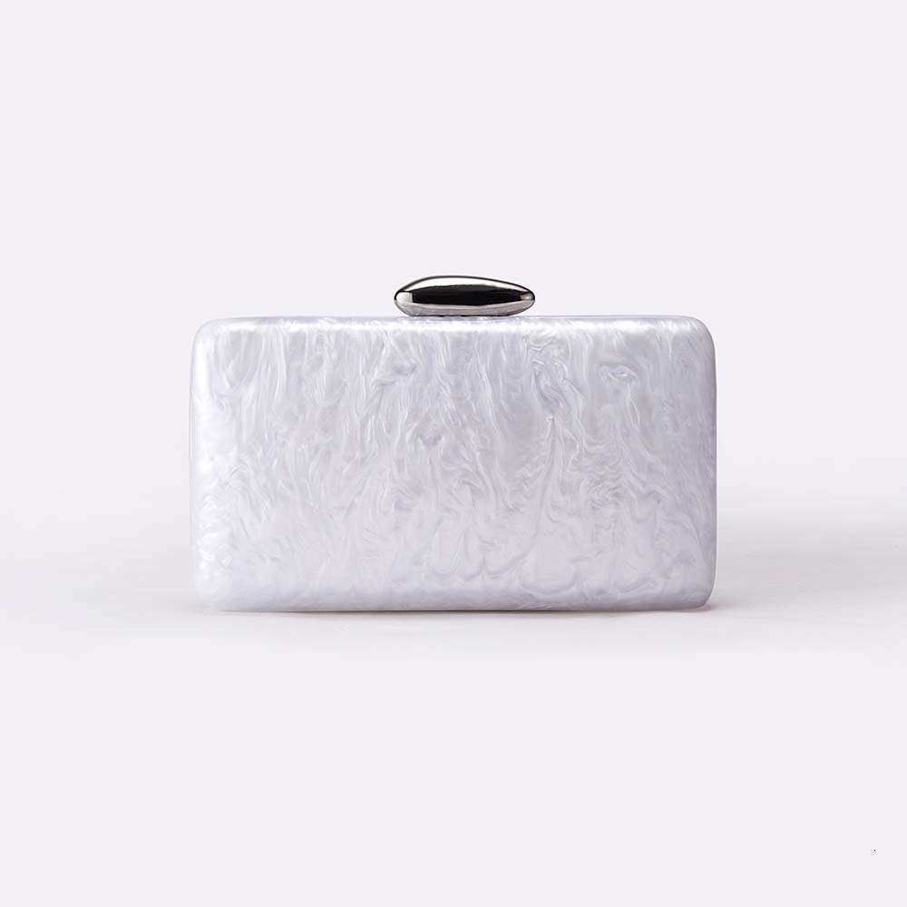Women's New Acrylic Fashion Clutch Evening Wedding Single Shoulder Crossbody Bag