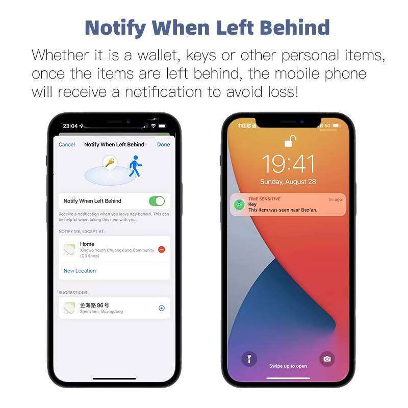 Apple Wireless Tag iTag Airtag Smart Find My Bluetooth Tracking Positioning System Tracker Anti-Lost Car Key Pet Child Finder