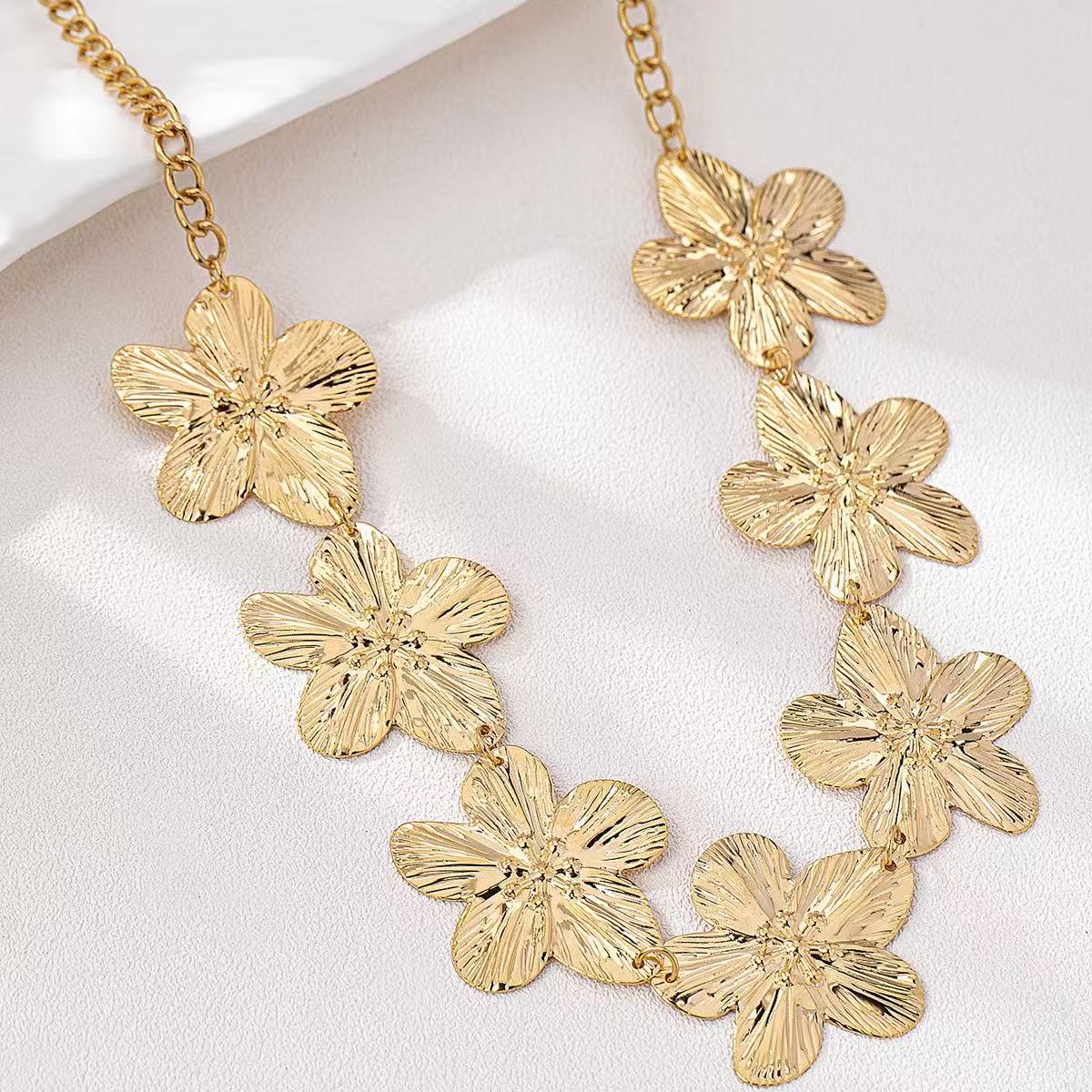 Personalized Multi-Color Starfish Flower Waist Chain Body Chain Women's Beach Holiday Accessories