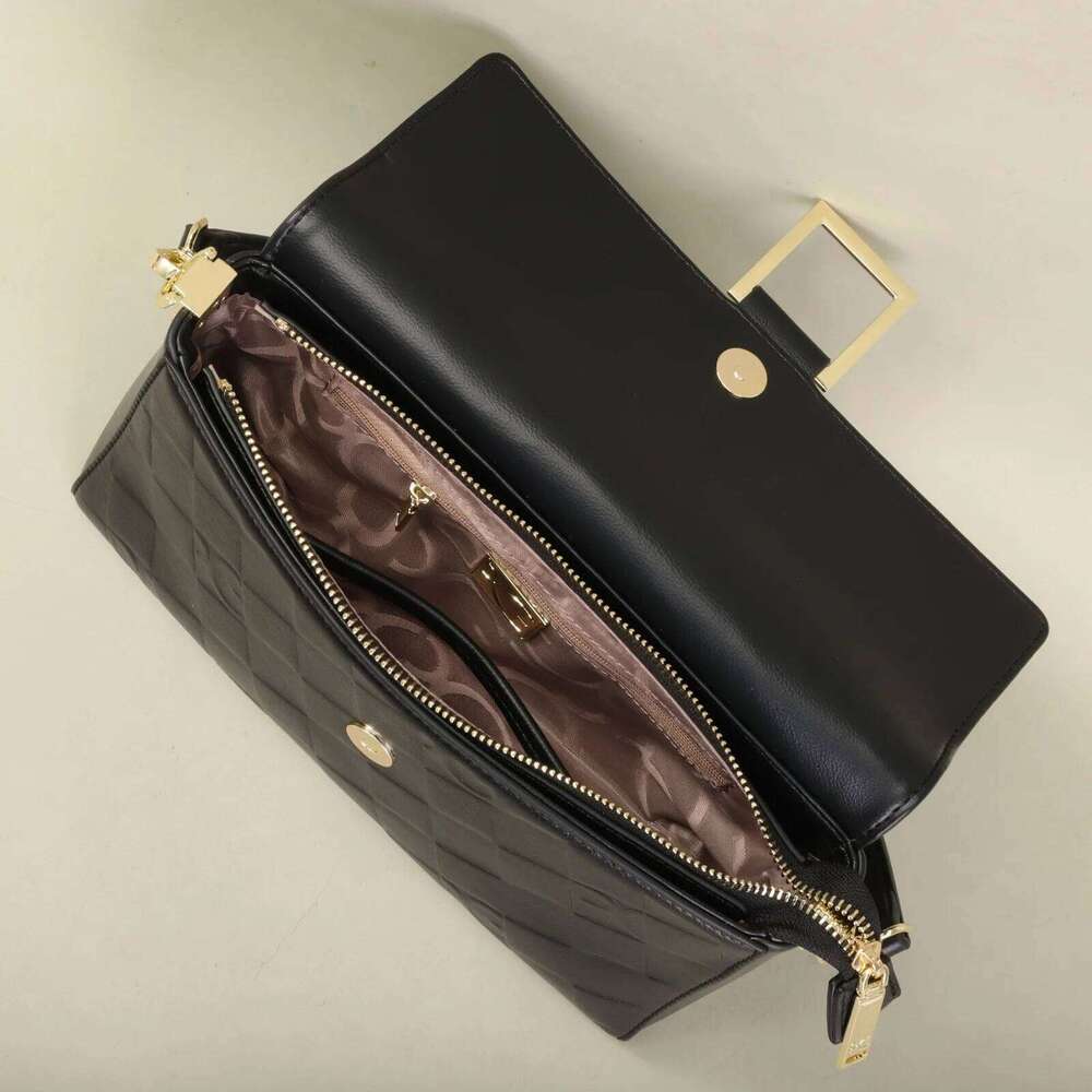 2025 PG Designer Handbag Classic Square Grid Brand Letter Emed Women's Shoulder Bag