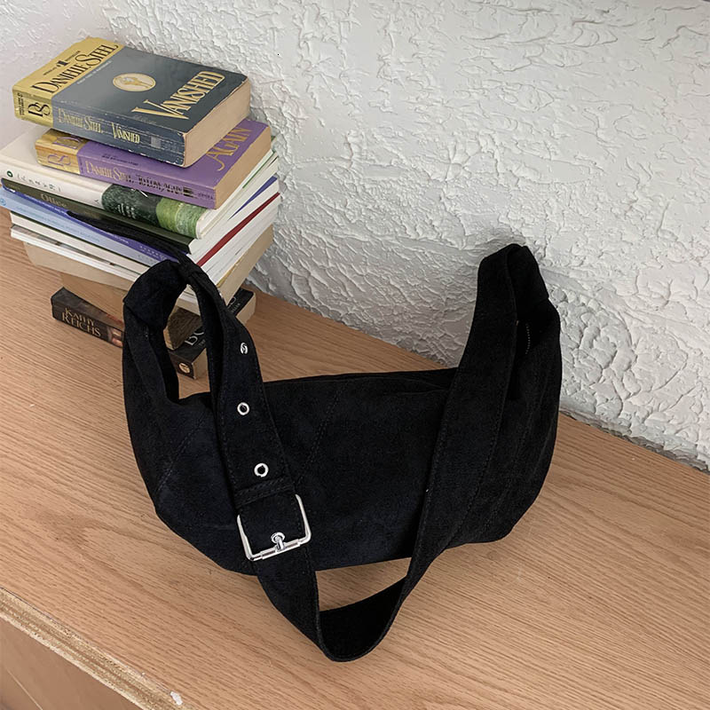 Suede Dumpling Casual Crossbody for Women 2025 New High-End Large Capacity Shoulder Underarm Bag ddmymoon