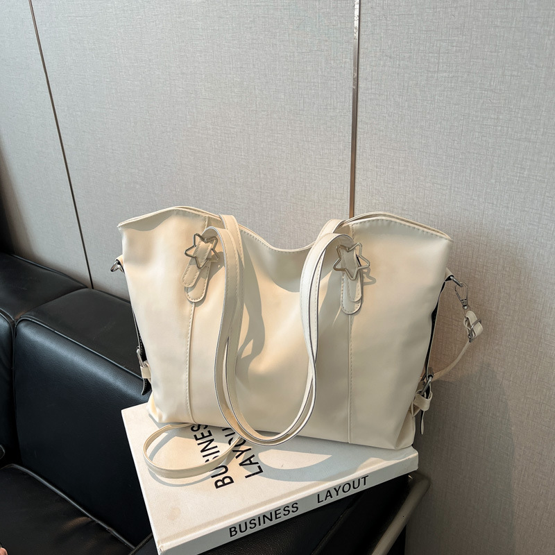 2025 Autumn women s New Women s bag Shoulder Bag Autumn Women s Large Capacity Bag Simple Soft Leather Commuter Handheld Underarm Bag Autumn New Desig