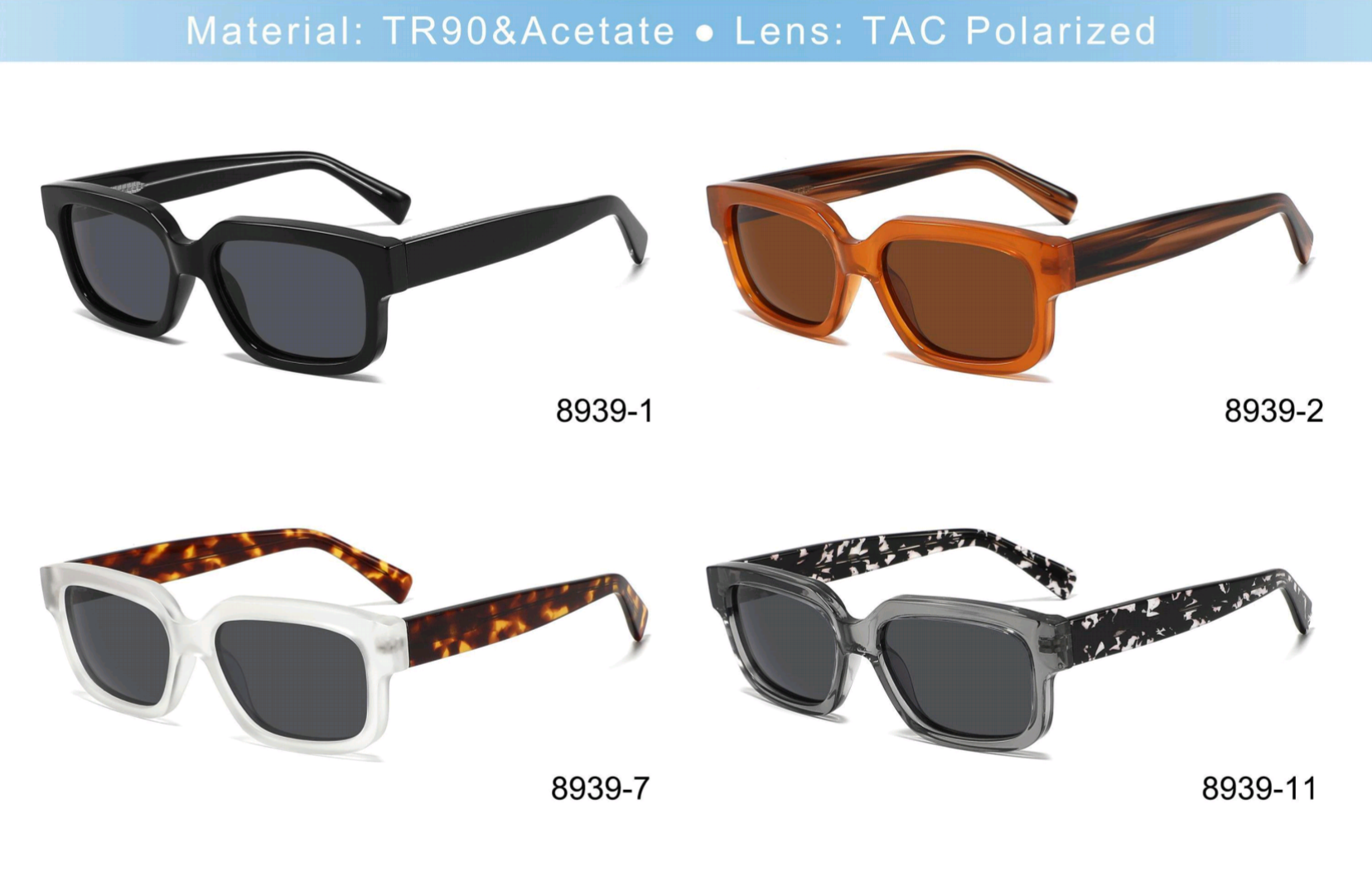 Sleek thin-frame Sunglass minimalist titanium frames gentlemens women's polarized lenses lightweight UV400 protection business rooftop pj2