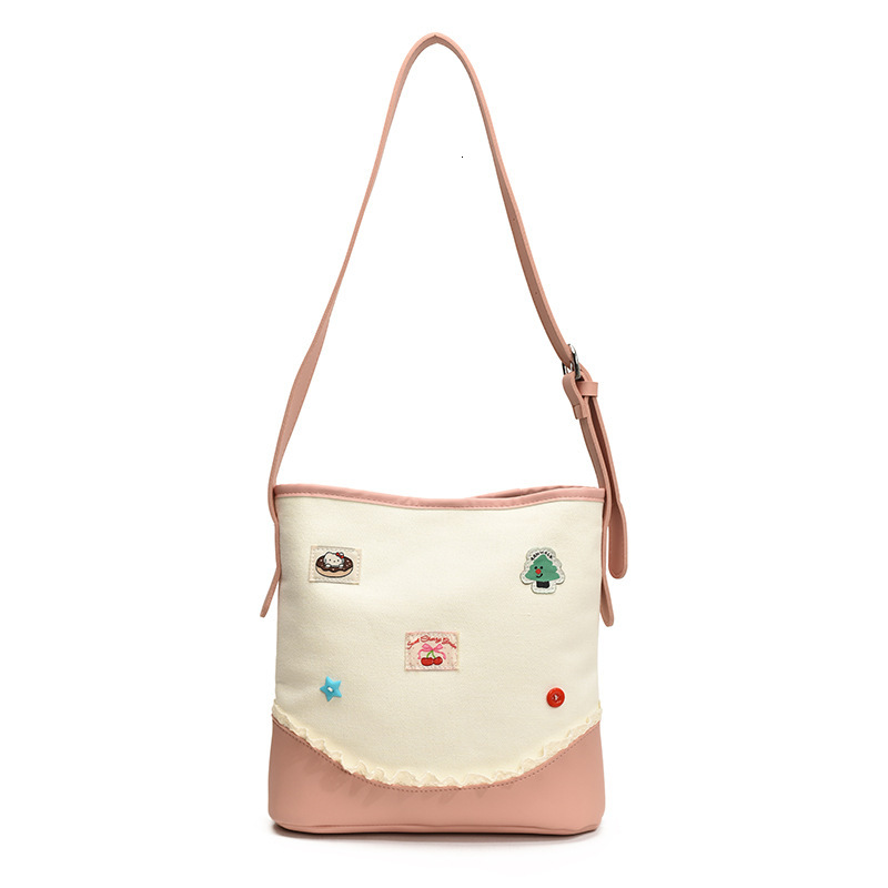 2025 New Trendy Color-Block Commuter Bucket for Women, Cute Versatile Light Luxury Single Shoulder Crossbody Bag ddmymoon