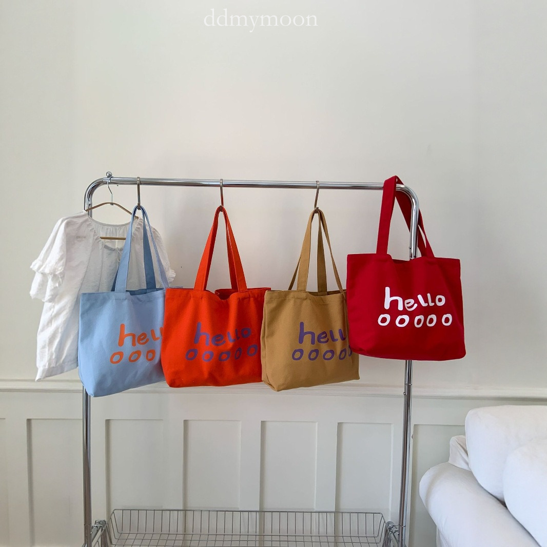 Large Capacity Canvas Shopping 2025 New Trendy Fashionable Versatile Shoulder College Student Commuter Tote Bag for Women ddmymoon