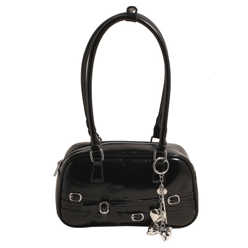 Solid Color Shoulder Large Capacity Commuter Simple Women's Small Square Personality Casual Elegant Travel Bag ddmymoon