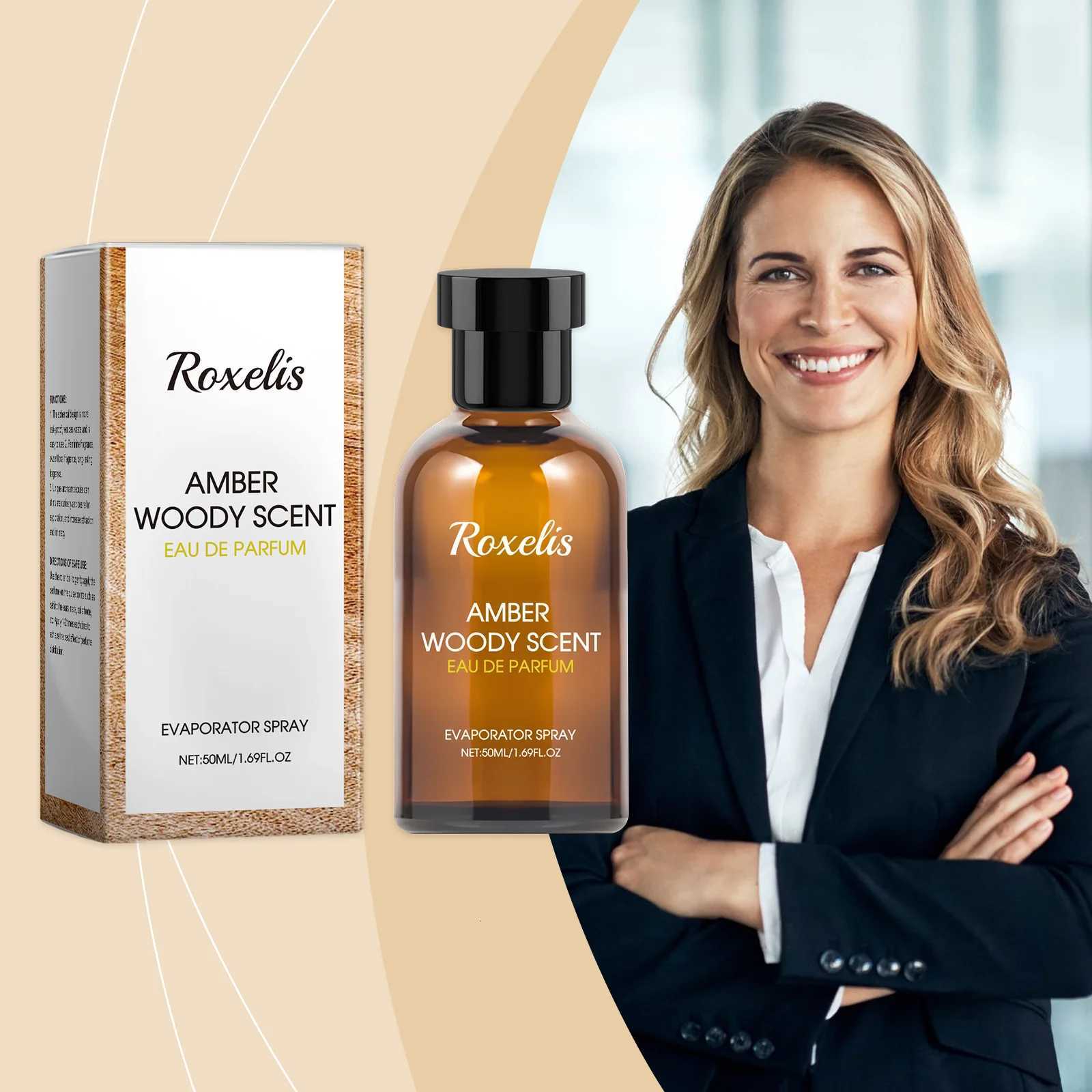 50ml Freshing Pheromone Perfume Amber Woody Fragrance Long Lasting Luxury Woody Scent Show Charm Dating Flirt Perfume XJ250811