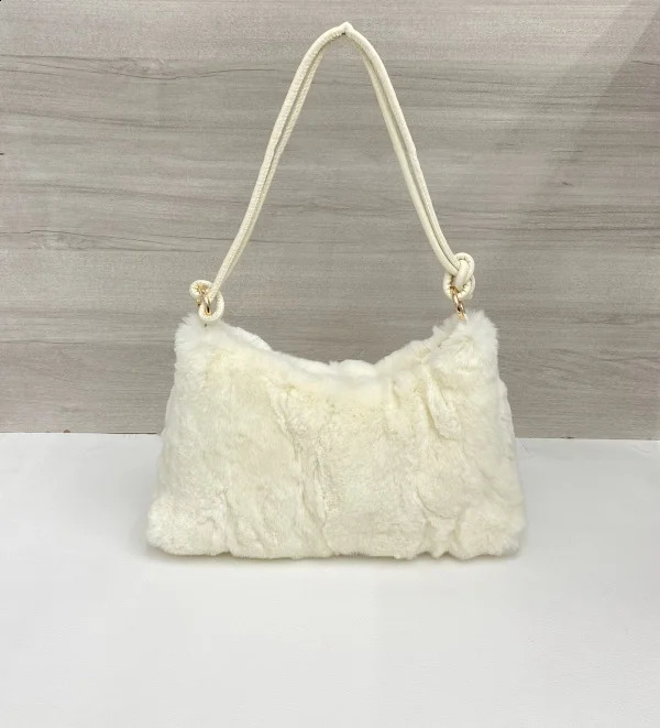 Mink Fur Bag Shoulder Bag Women Purses and Handbags High Quality Fur Crossbody Bags For Women Handbag 250809