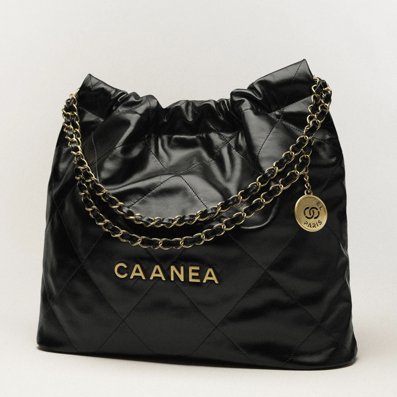 tote bag Classic Flap 22 caviar women designer bag sheepskin designer bag fashionable diamond grid chain capacity bucket bag hand-held single shoulder bag tote