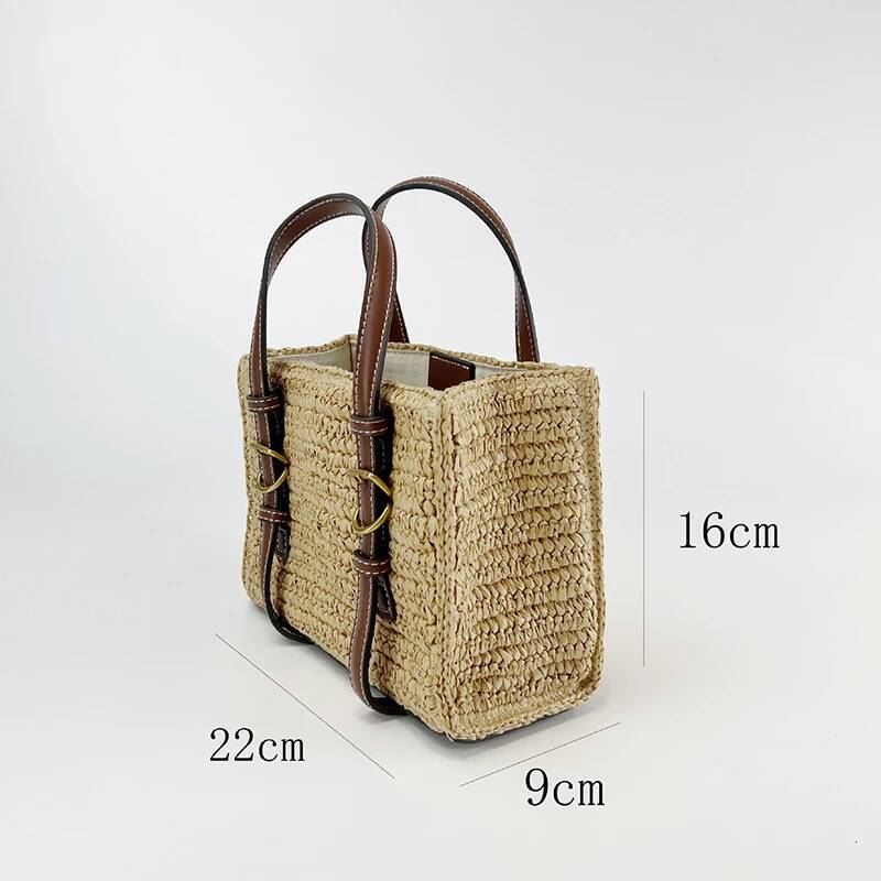 Fashionational Casual Woven Light Designer Straw Handbags All-match Personality Crossbody New Women's Tote Bags high-quality