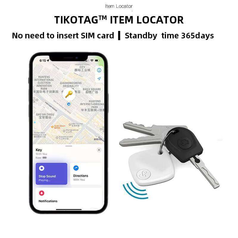 MFi Certified Mini Location System Tracker Plastic Air Tag Smart Key Finder Car Home Wallet Pet Tracking 4G Function