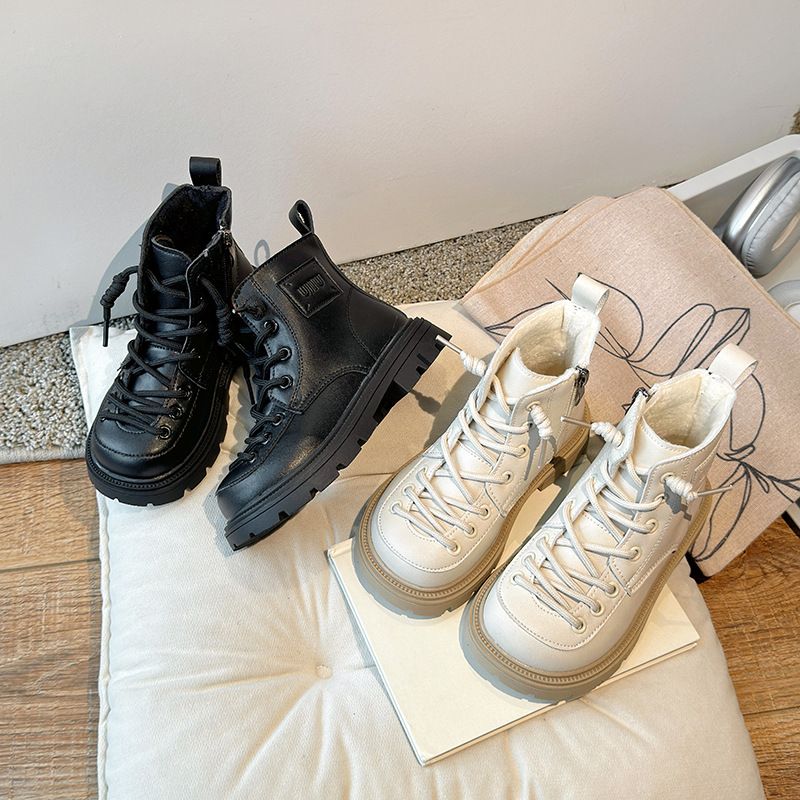 Boys Boots Girl Toddler Waterproof Non Slip Winter Boots Children Leather Plush Shoes Cutefeet Fashion Kid Boots Sizes 23 - 35