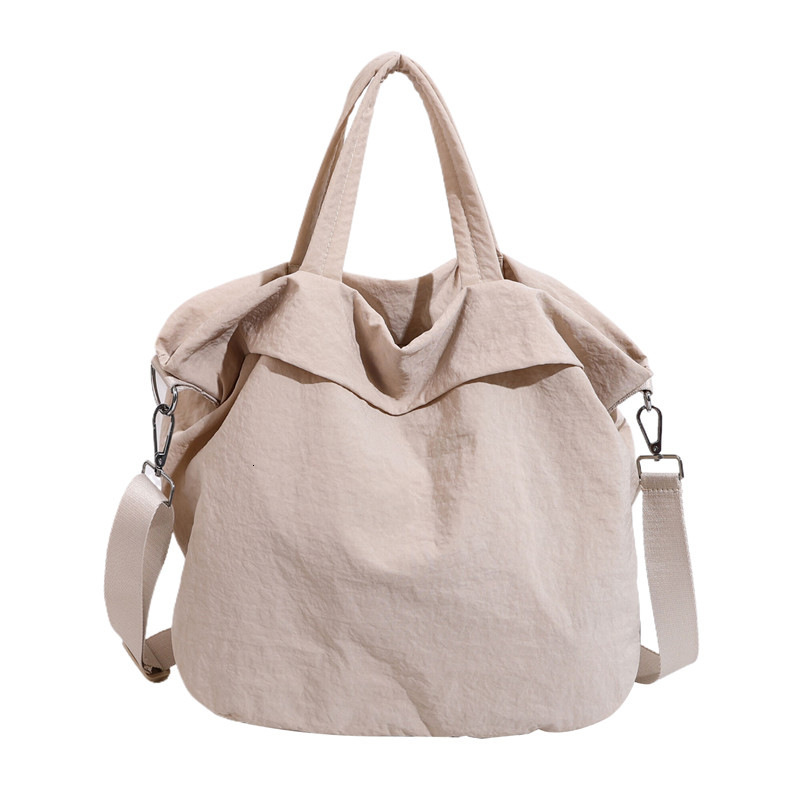 Canvas Women's New Student Handbag Class Korean Version Shoulder Crossbody Bag