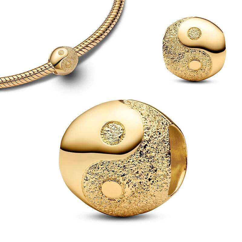 Sier Gold Butterfly Charm Suitable for Sterling Sier Bracelet Keychain Necklace Aperture 4.0mm DIY Holiday Gift