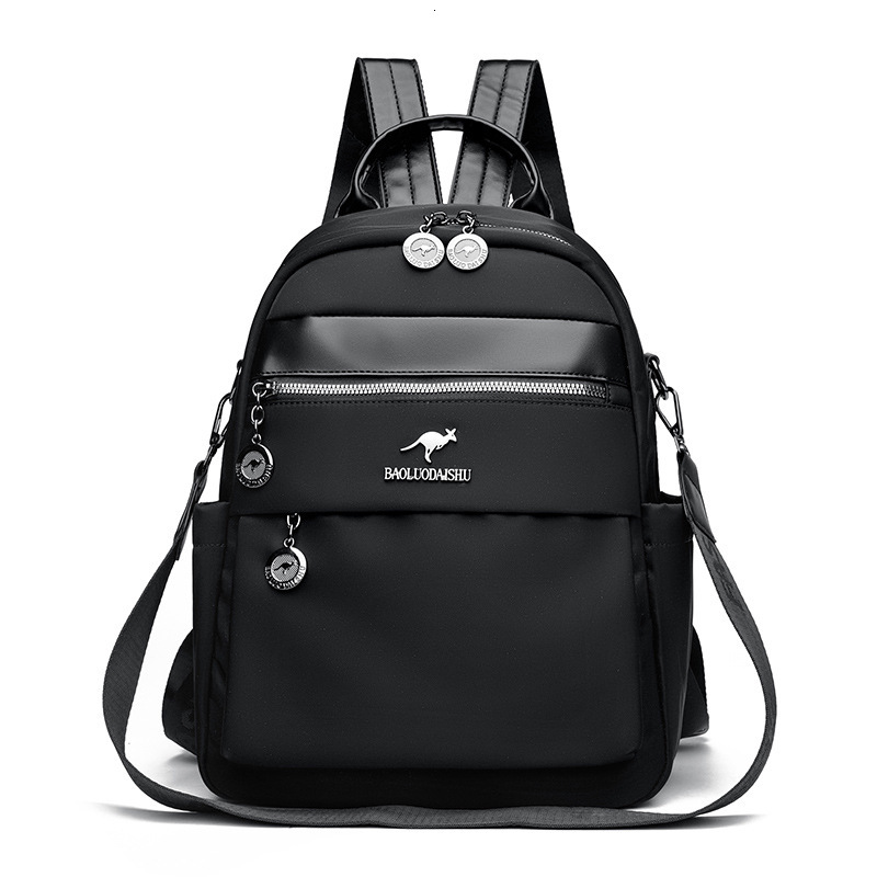 Lightweight Water-Resistant Nylon Fabric Women's New Casual Travel Large Capacity Backpack Student School Bag ddmymoon