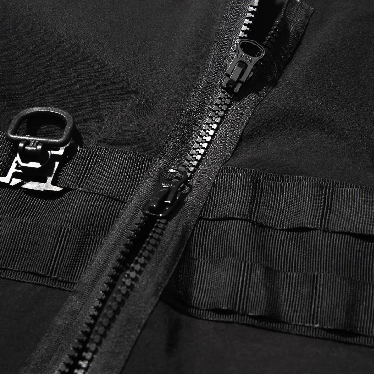 2024 Inclined Zipper Tactical Techwear Cloak Men Outdoor Multifunction Hip Hop Punk Trench Coat Windproof Cape 250804