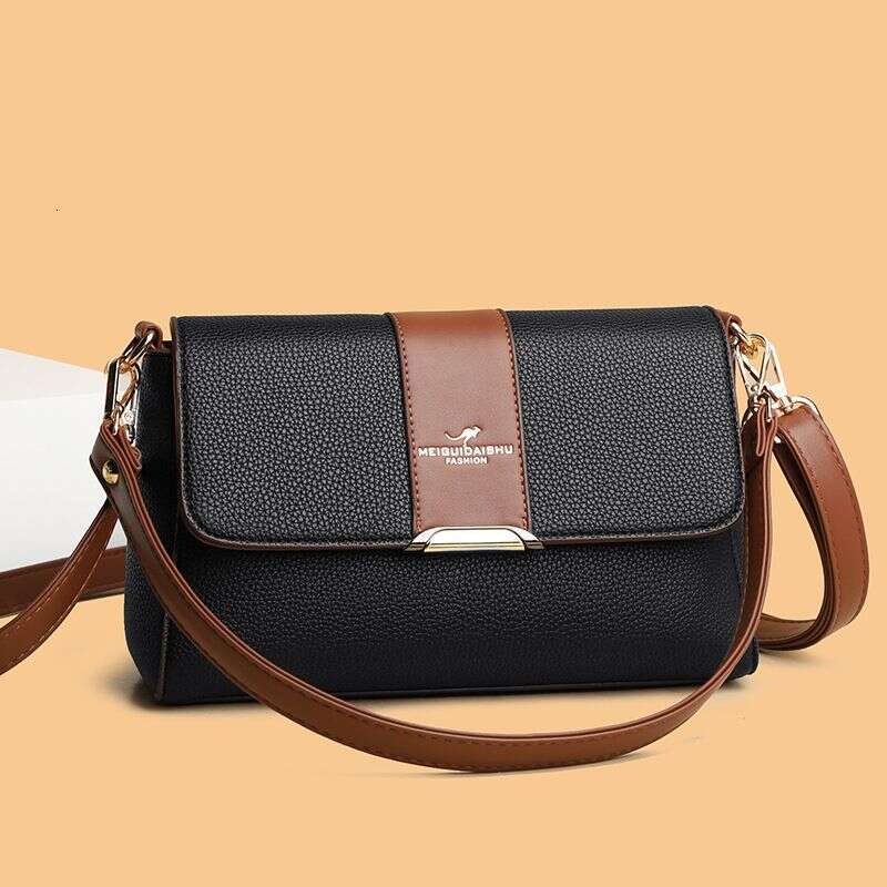 Summer New Fashion Versatile Casual Mobile Phone Cross Shoulder Contrast Color Small Square Bag Gift For Girls