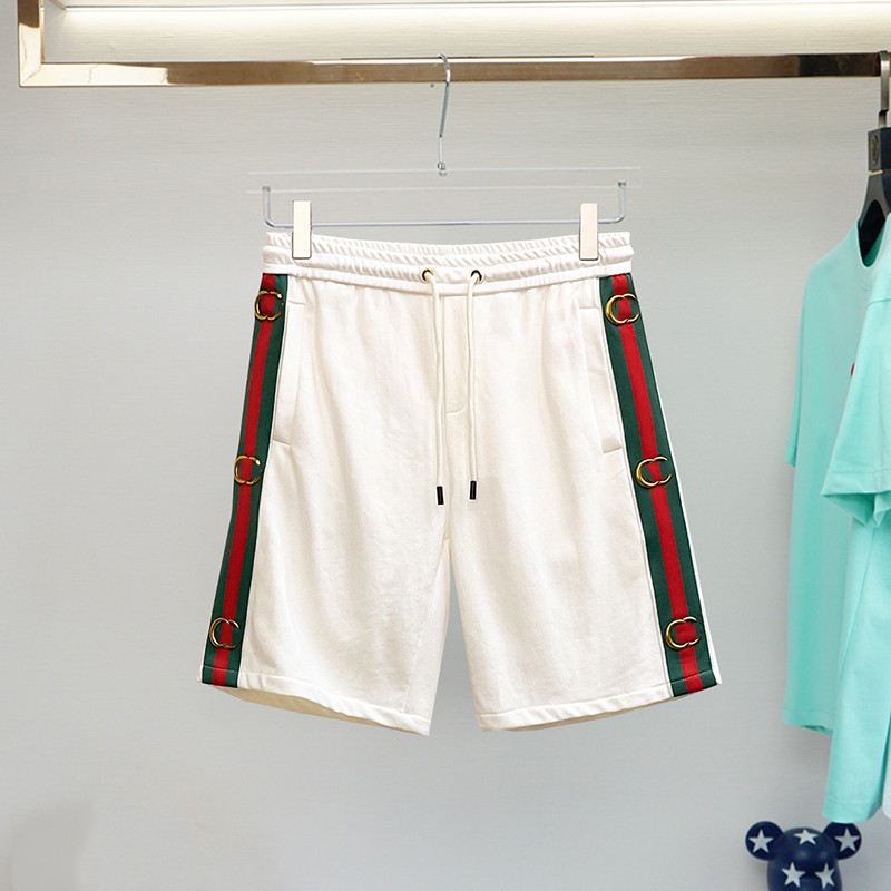 2025 Hot Designer Shorts Men Thin Pants Cool And Casual In Summer Ice Silk Beach Pants Straight Leg Loose Shorts Relaxed