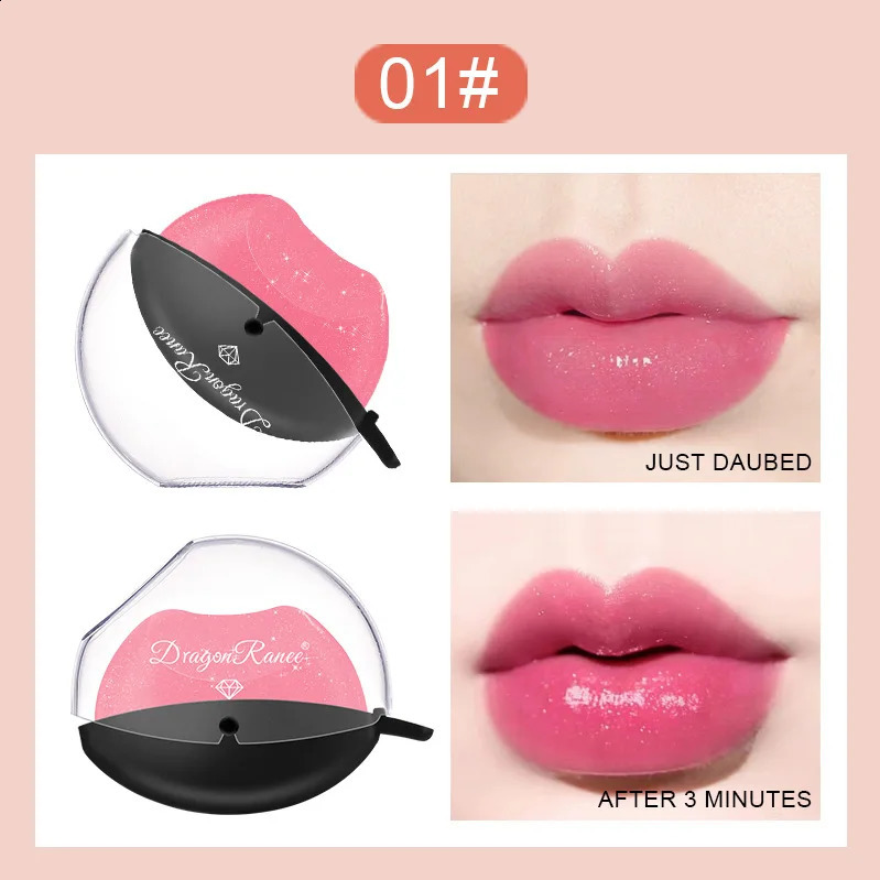 Pearlescent Lipstick Lazy Lip Shape Pearlescent Fine Glitter Lipstick Not Easy to Fade Temperature Change Discoloration Lazy Lipstick Makeup Perfor 25