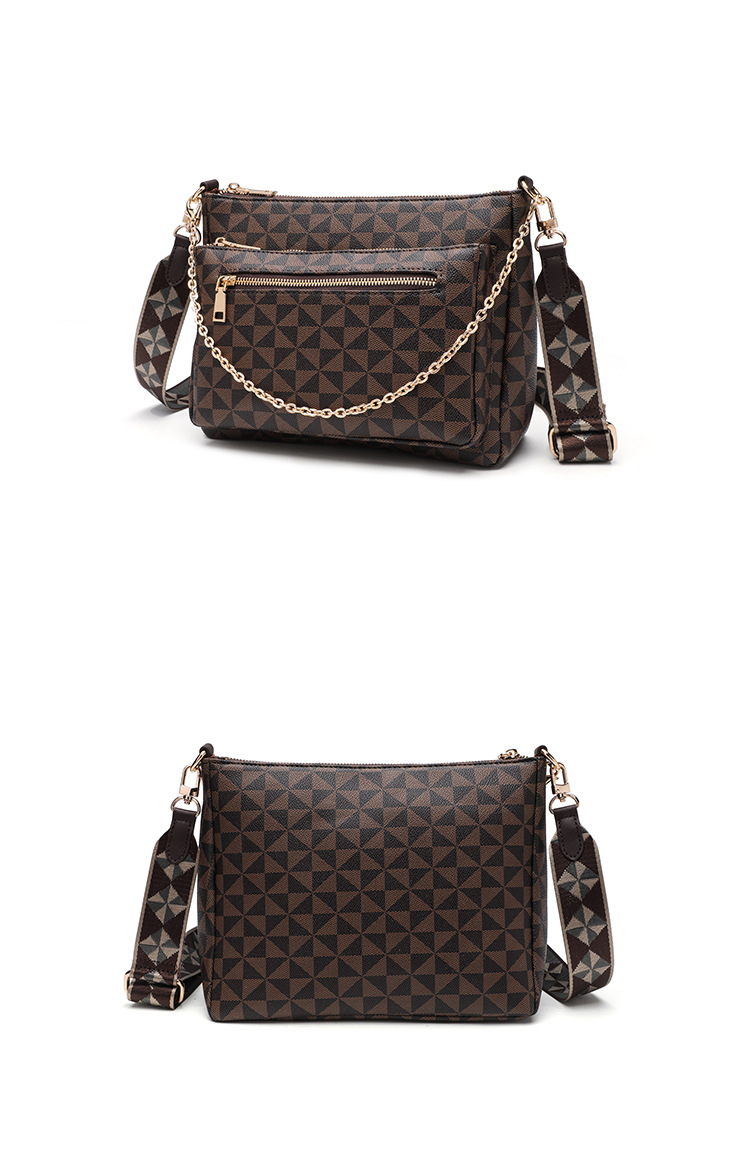 free shipping designer for bag women Single-shoulder crossbody bag envelope bag women's casual wide shoulder strap underarm chain bag