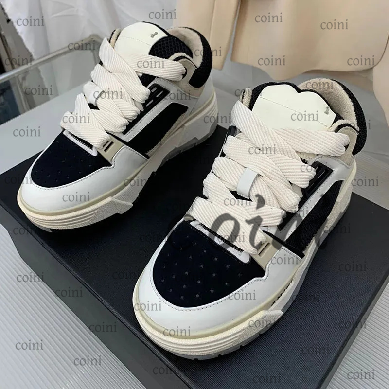 Luxury MA-1 Sneakers Designer Shoes Chunky Platform Sneakers Alabaster men's and women's Sports Sneakers Leather Outdoor Sneakers Sneakers