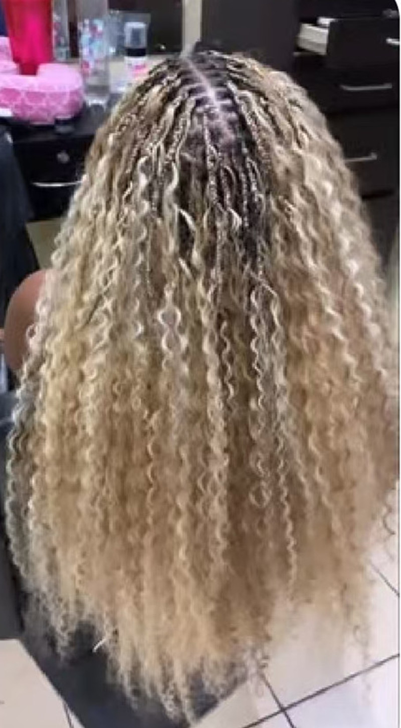 European remy ombre ash blonde 613 ponytail virgin human hair extension full cuticle aligned blond deep curly hair drawstring ponytail invisible clip 