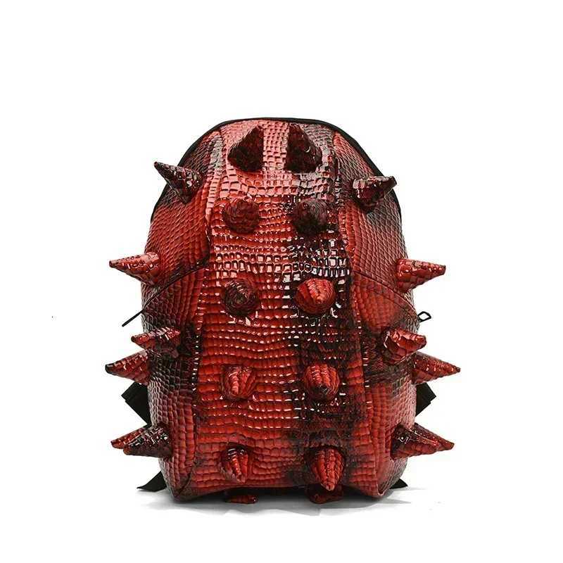 Fashion Hedgehog Shape PU Backpacks Large Capacity Backpacks 2025 High Quality New Style Unique Design Personality School Bags S2508011