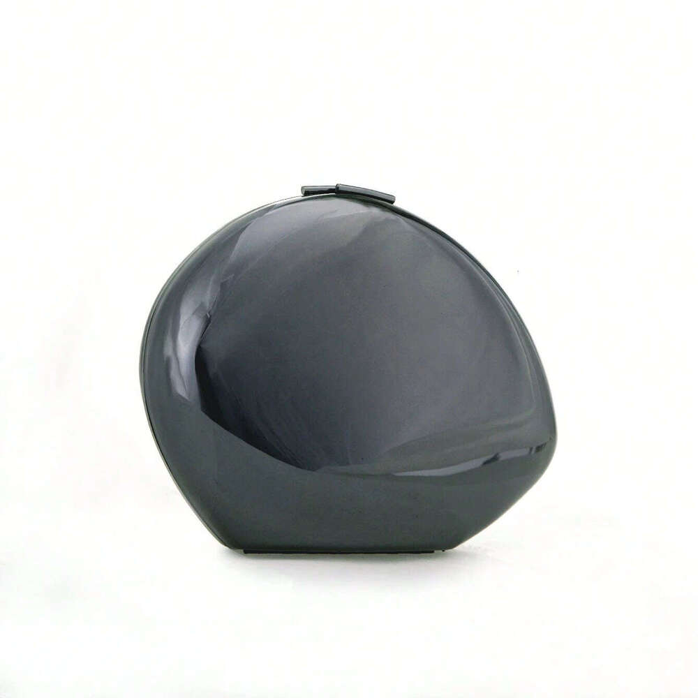 New Semi-Circular Iron Box Fashionable Personality Socialite Evening Bag