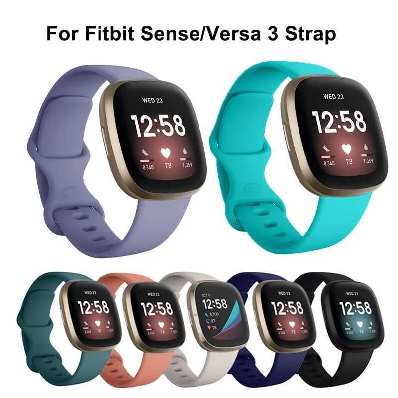 Watch Band for Fitbit Versa 3 4 Strap Sport Silicone Wristband Replacement Belt for Fitbit Sense 2 Smart Watch Bracelet Correa W250811