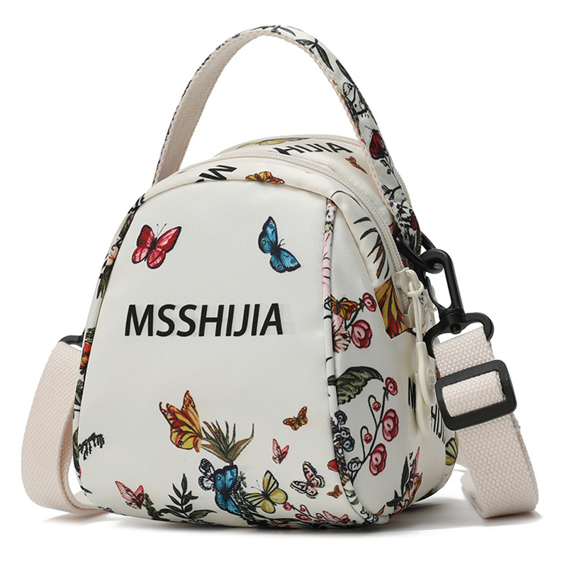 Trendy Fashion Printed Small for Women 2025 New Casual Lightweight Waterproof Nylon Fabric Single Shoulder Crossbody Bag ddmymoon