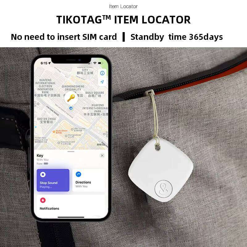 MFi Certified Mini Location System Tracker Plastic Air Tag Smart Key Finder Car Home Wallet Pet Tracking 4G Function