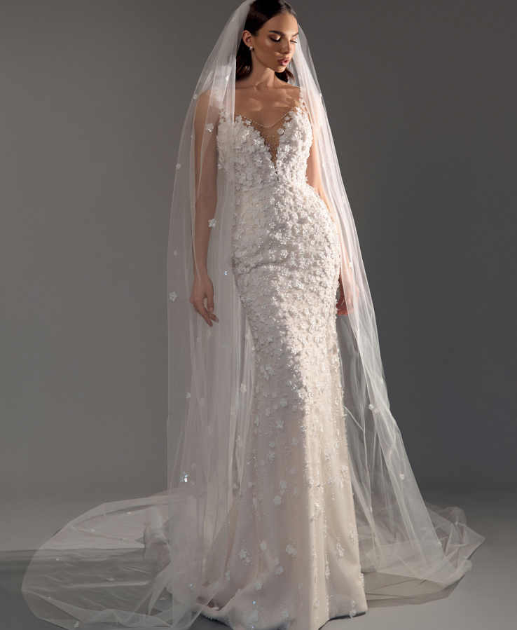 Exquisite Wedding Dresses Gorgeous Bridal Gowns Lace Tiered Robes Spaghetti Straps Backless Vestidos De Novia Customized Customized Vestido de novia