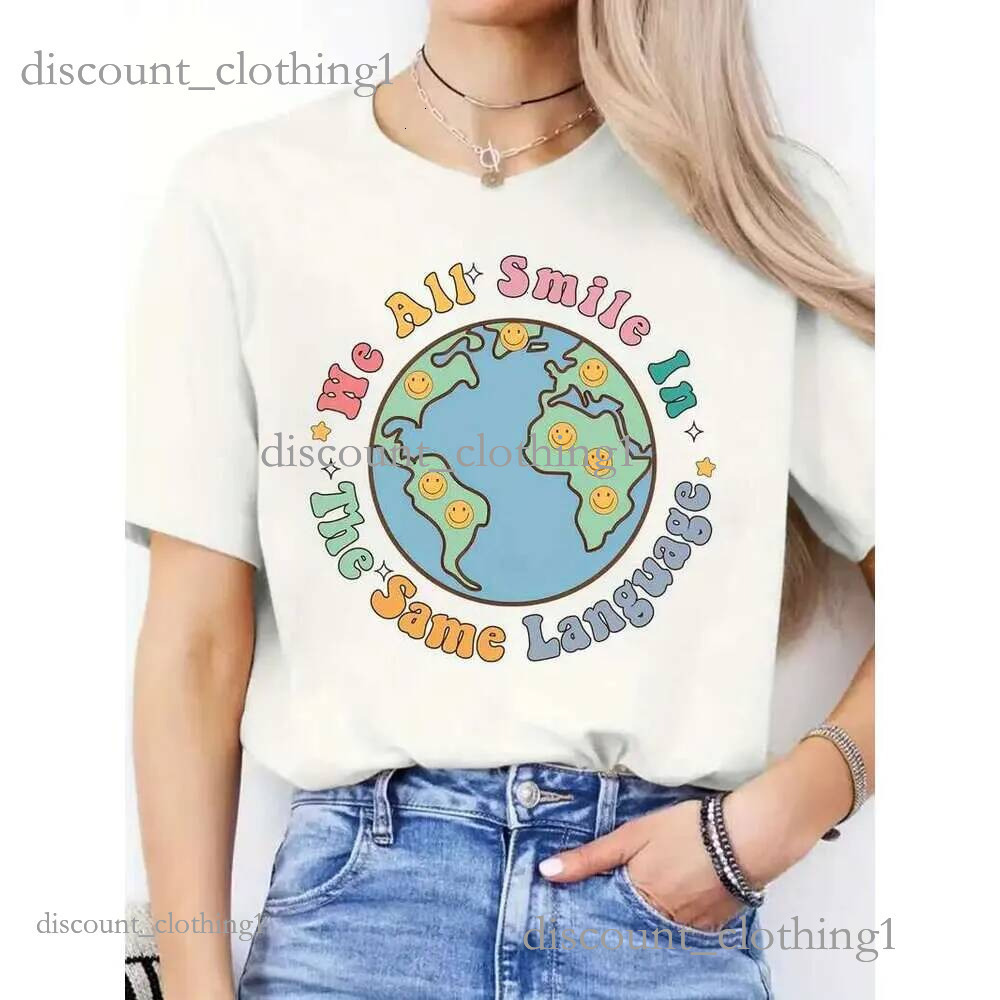 Designer shirt woman High Quality Fashion Classic tshirt Chest Letter Print Short Sleeve High Street Loose Oversize Casual t shirt Cotton Tops for wom