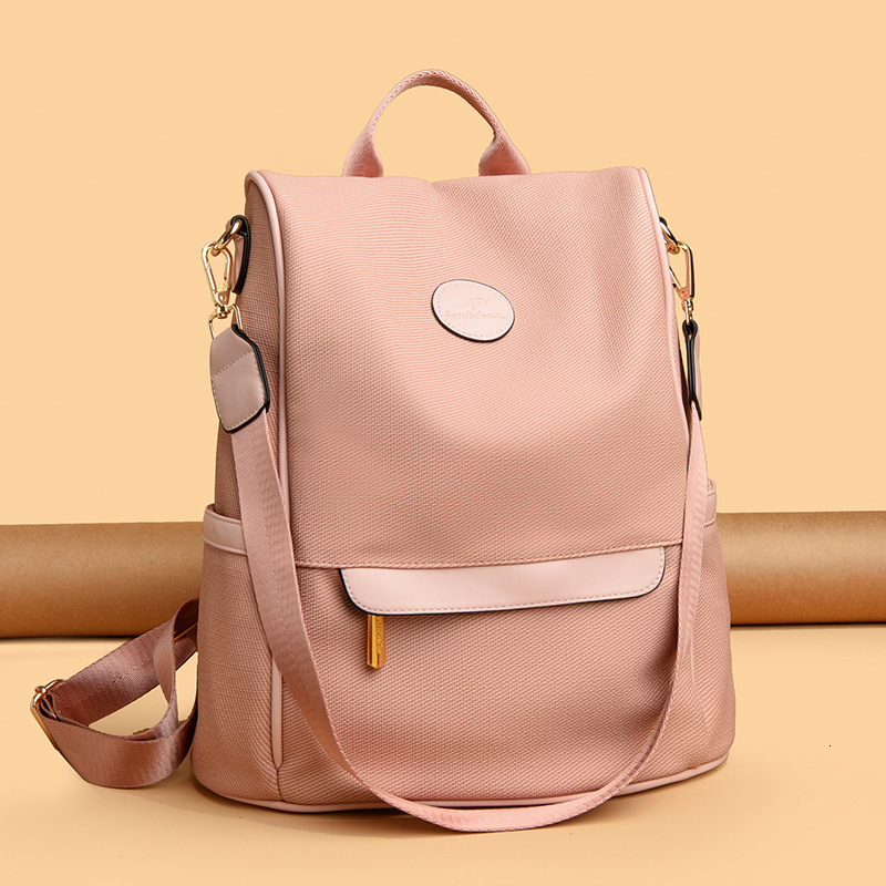 Oxford Cloth Women 2025 New Lightweight Anti-Theft Backpack Multi-Functional Large Capacity Travel School Bag ddmymoon