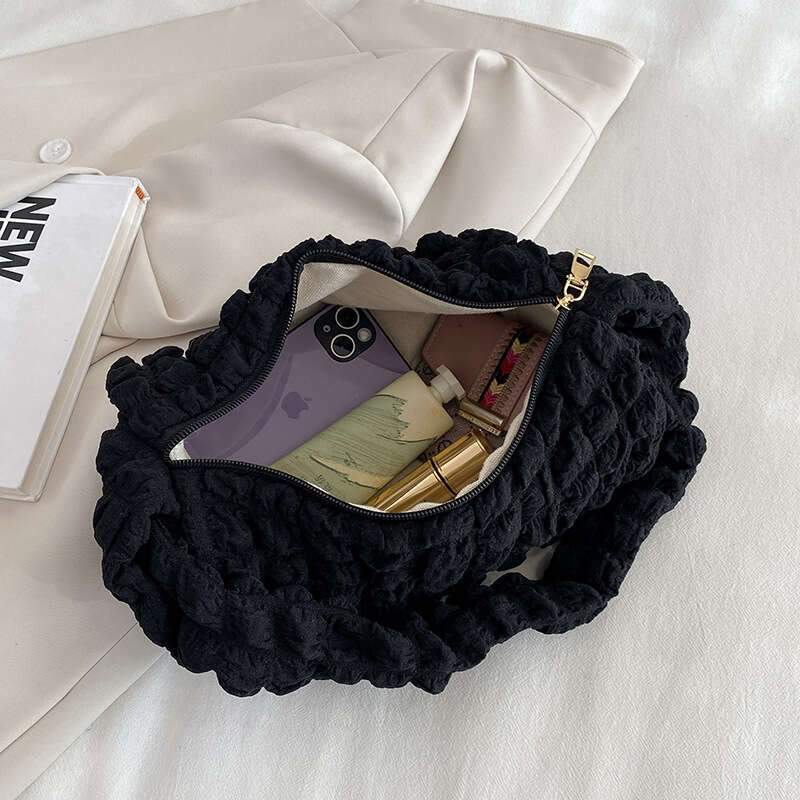 Designer Bags New Single Shoulder For Women Versatile Fresh Cute Underarm Bag Large Capacity Simple, Portable Velvet Crossbody Bag